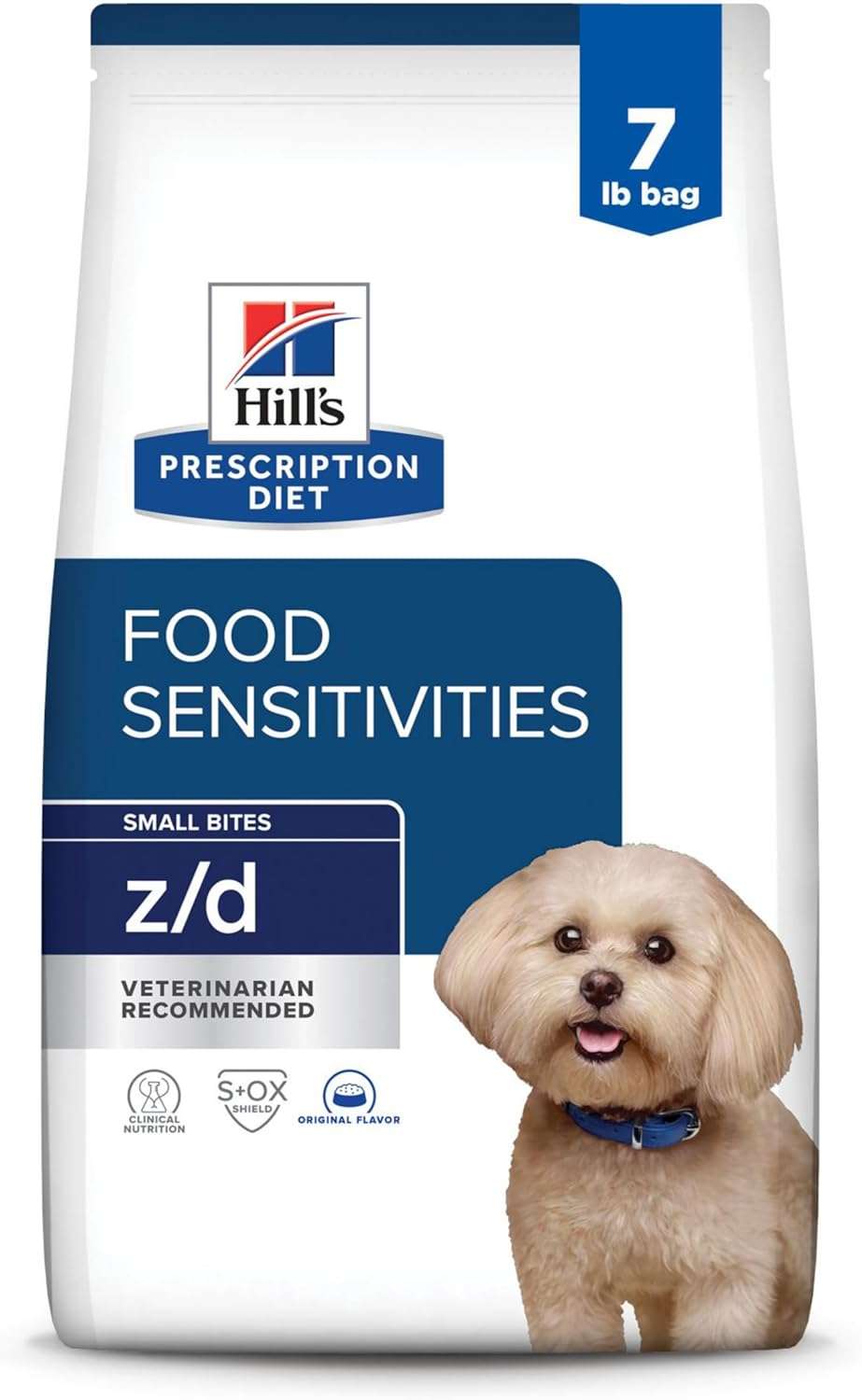 Hill's Prescription Diet z d Small Bites Dog Food 7 lb Bag